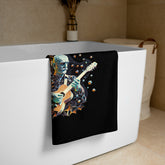Percussive Plush Bath Towel